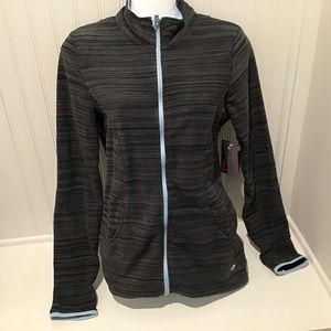 Activewear Jacket Medium Black/ Blue. NWT